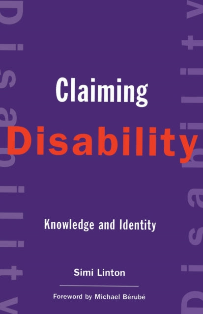 Book cover of: Claiming Disability