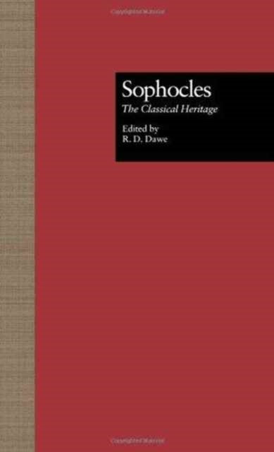 Book cover of: Sophocles. By: R. D. Dawe