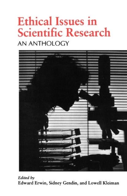 Book cover of: Ethical Issues in Scientific Research. By: Edward Erwin