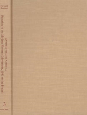 Reaction to the Modern Women's Movement, 1963 to the Present