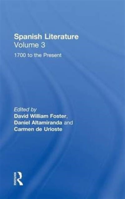 Book cover of: Spanish Literature: A Collection of Essays. By: David Foster