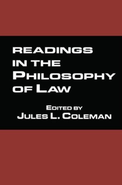 Book cover of: Readings in the Philosophy of Law
