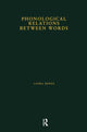 Book cover of: Phonological Relations Between Words