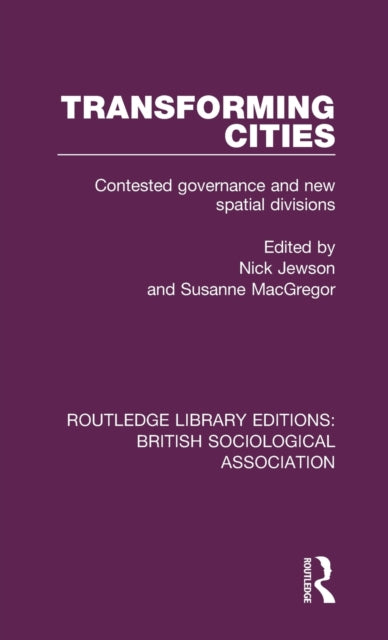 Book cover of: Transforming Cities. By: Nick Jewson