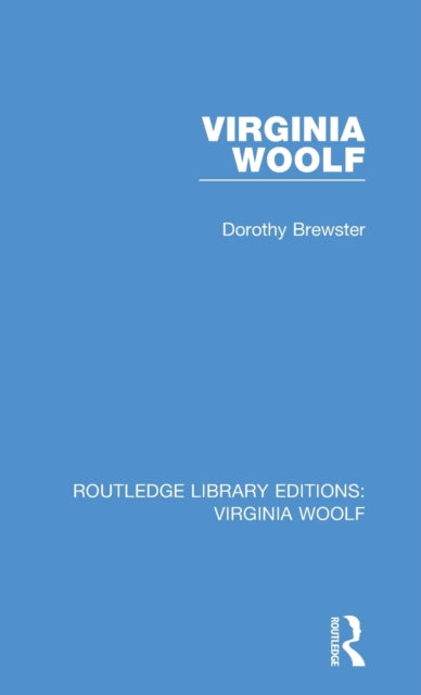 Book cover of: Virginia Woolf. By: Dorothy Brewster