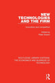 Book cover of: New Technologies and the Firm. By: Peter Swann