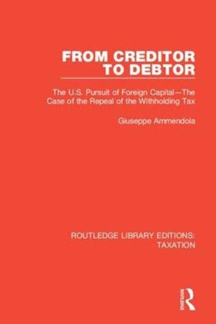 Book cover of: From Creditor to Debtor. By: Giuseppe Ammendola