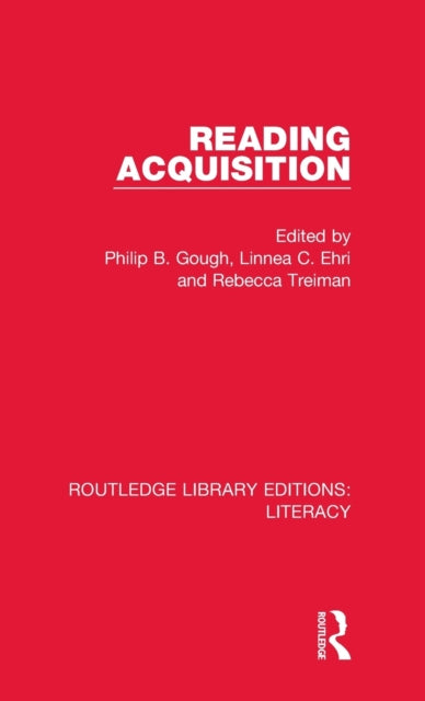 Book cover of: Reading Acquisition. By: Philip B. Gough