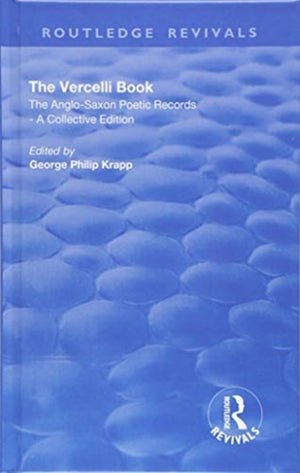 Revival: The Vercelli Book (1932)
