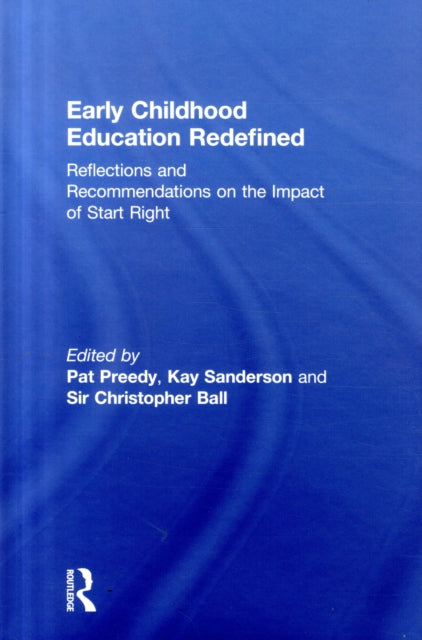 Book cover of: Early Childhood Education Redefined. By: Pat Preedy