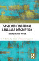 Book cover of: Systemic Functional Language Description. By: J. R. Martin