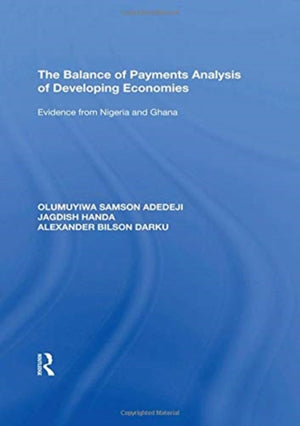 Balance of Payments Analysis of Developing Economies