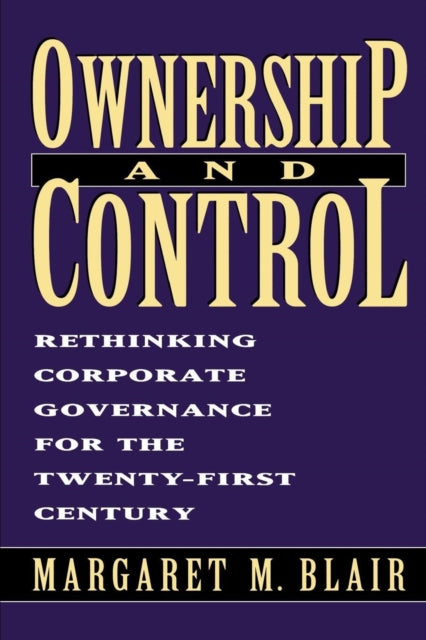 Book cover of: Ownership and Control