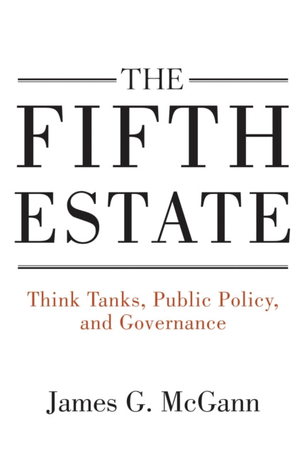 Book cover of: Fifth Estate. By: James G. McGann