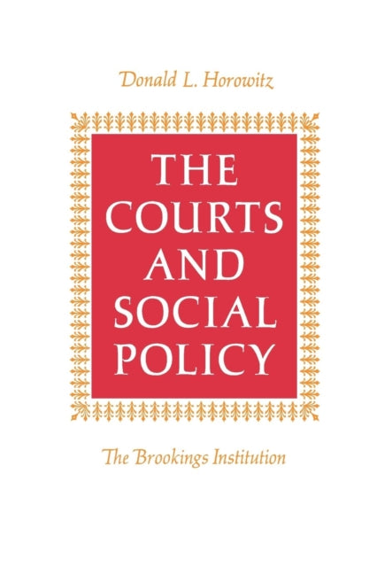 Book cover of: Courts and Social Policy