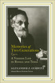 Book cover of: Memories of Two Generations. By: Alexander Z. Gurwitz