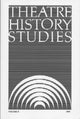 Book cover of: Theatre History Studies 1990. By: Ron Engle