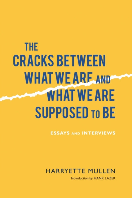 Book cover of: Cracks Between What We Are and What We Are Supposed to Be. By: Harryette Romell Mullen