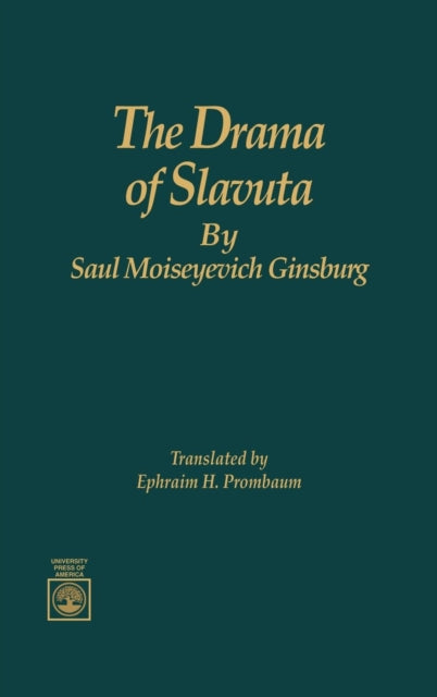 Book cover of: Drama of Slavuta by Saul Moiseyevich Ginsburg
