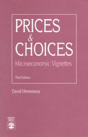 Prices and Choices