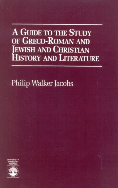 Book cover of: Guide to the Study of Greco-Roman and Jewish