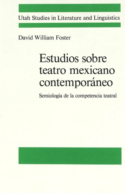 Book cover of: Estudios Sobre Teatro Mexicano Contemporaneo