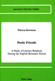 Book cover of: Poetic Friends