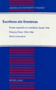 Book cover of: Escritura Sin Fronteras. By: Mirta Camandone