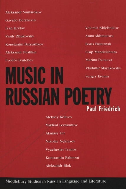 Book cover of: Music in Russian Poetry