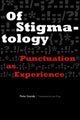 Book cover of: Of Stigmatology. By: Peter Szendy