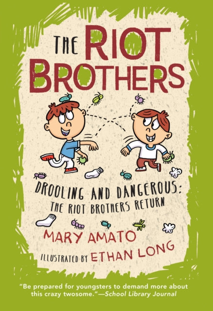Book cover of: Drooling and Dangerous. By: Mary Amato