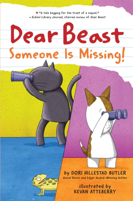 Book cover of: Dear Beast: Someone Is Missing!. By: Dori Hillestad Butler