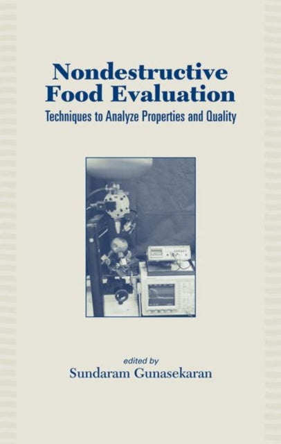 Book cover of: Nondestructive Food Evaluation. By: Gunasekaran