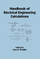 Book cover of: Handbook of Electrical Engineering Calculations. By: Arun G. Phadke