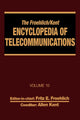 Book cover of: Froehlich/Kent Encyclopedia of Telecommunications. By: Fritz E. Froehlich