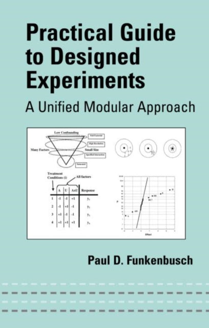 Book cover of: Practical Guide To Designed Experiments. By: Paul D. Funkenbusch