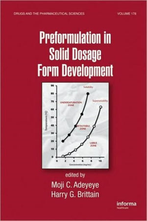 Preformulation in Solid Dosage Form Development