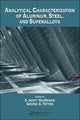 Book cover of: Analytical Characterization of Aluminum, Steel, and Superalloys