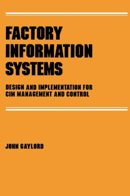 Book cover of: Factory Information Systems