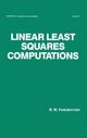 Book cover of: Linear Least Squares Computations