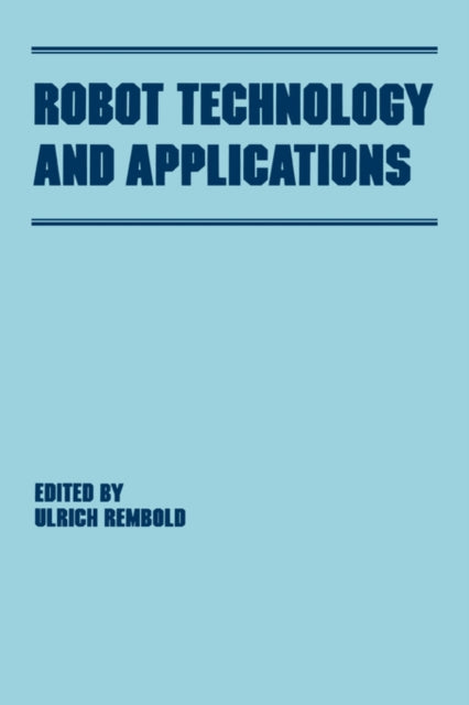 Book cover of: Robot Technology and Applications