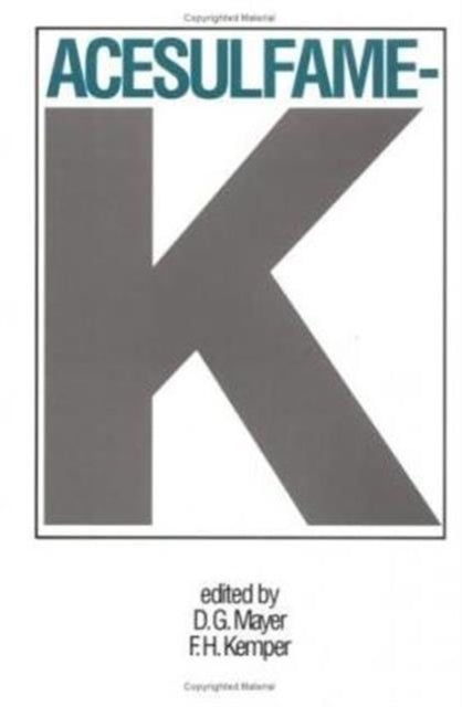 Book cover of: Acesulfame-k