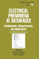 Book cover of: Electrical Phenomena at Interfaces