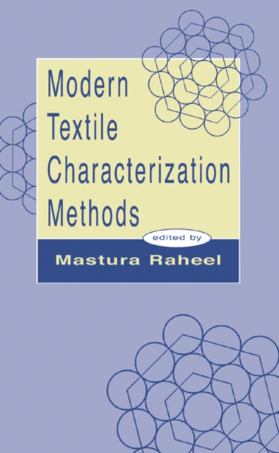 Book cover of: Modern Textile Characterization Methods