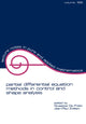 Book cover of: partial differential equation methods in control and shape analysis