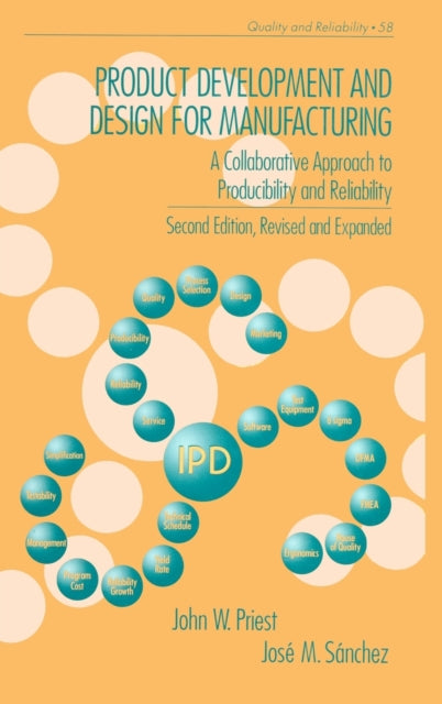 Book cover of: Product Development and Design for Manufacturing. By: John Priest