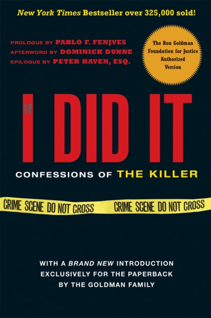 Book cover of: If I Did It. By: O. J. Simpson