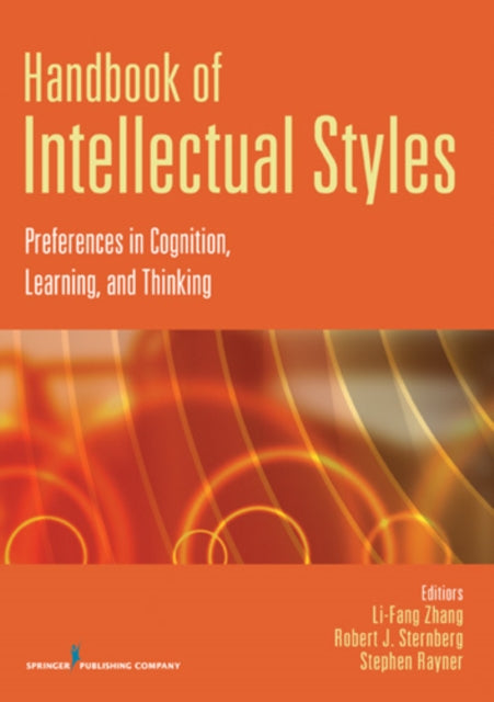 Book cover of: Handbook of Intellectual Styles. By: Li-fang Zhang