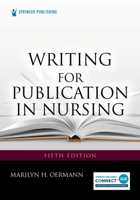 Book cover of: Writing for Publication in Nursing. By: Marilyn H. Oermann