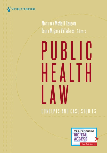Book cover of: Public Health Law. By: Montrece Ransom